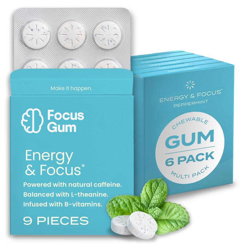 FocusGum™ L-Theanine Energy & Focus Gum